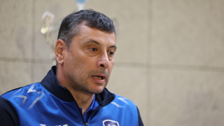 Треньорът на волейболния Левски Николай Желязков отново заяви че целите