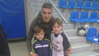 Кирил Десподов присъства на детски турнир в Симитли