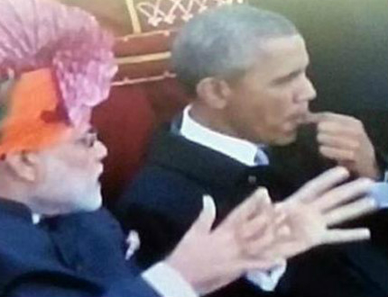 Обама вбеси Индия заради дъвчене на дъвка