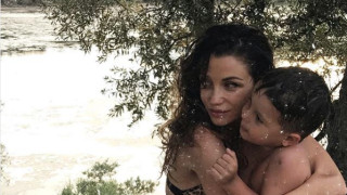 Диляна Попова явно обича морето защото от началото на средата