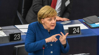 Германският канцлер Ангела Меркел обсъди бъдещето на Европа с евродепутатите