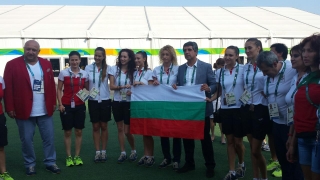 Президентът се срещна с българските олимпийци в Рио