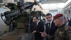 Макрон призовава Франция да произвежда повече оръжие за Украйна