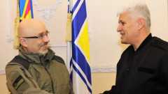 Димитър Стоянов пристигна на посещение в Украйна 
