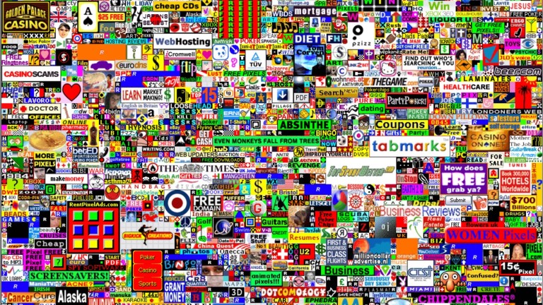 Million Dollar Homepage - урок по интернет