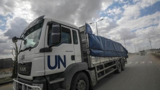 Руски дрон се блъсна в конвой на ООН в Украйна