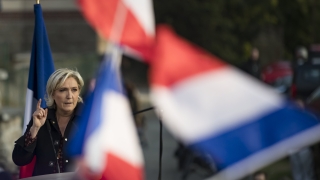 Лидерът на френската партия Национален фронт Марин льо Пен изрази