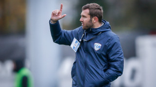 Старши треньорът на Спартак Варна Васил Петров говори след класирането