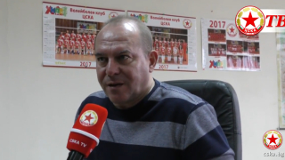 Президентът на волейболния ЦСКА Мариан Колев даде интервю за