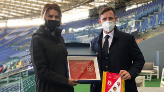 Стадион Олимпико e готов да приеме тази вечер в 22 00