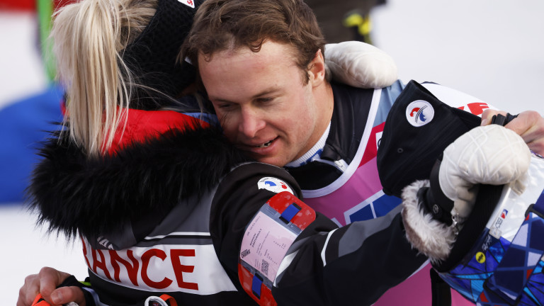 Френският скиор Алекси Пинтюро постигна втора победа в гигантски слалом