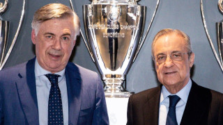 Президентът на Реал Мадрид Флорентино Перес заяви че треньорът на