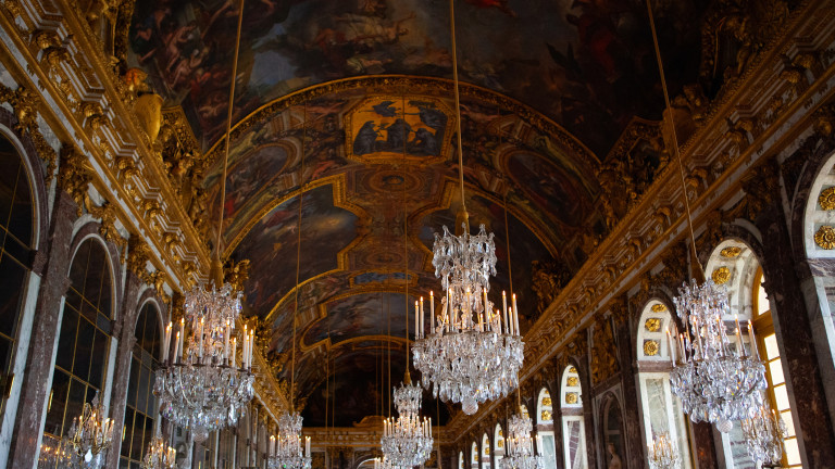 На техно парти във Версайския дворец