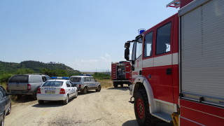 Пожар избухна край поделение за съхранение на боеприпаси съобщава bTV Огънят