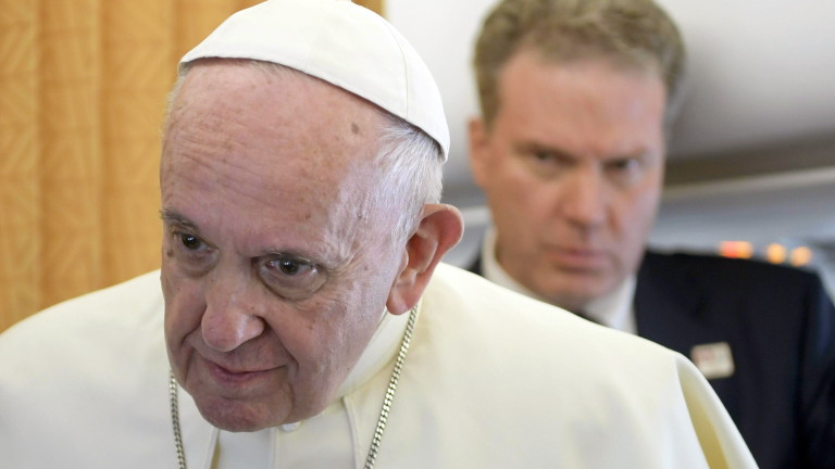 Папа Франциск, който постави тежкото положение на мигрантите в Европа