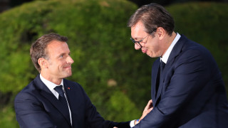 Президентът на Франция Еманюел Макрон ще се срещне със сръбския президент