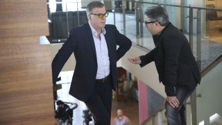 Легендата на Левски Наско Сираков днес посети клубните офиси