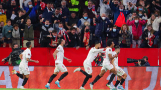 Вечният фаворит за триумф в Лига Европа Севиля записа