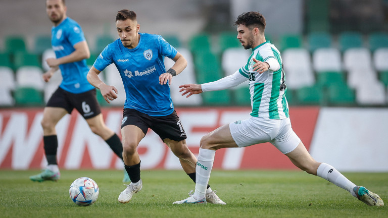 Берое - Черно море 2:0 (Развой на срещата по минути)