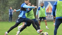 Левски с двуразова тренировки в Белек