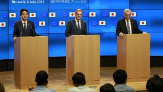 Европейският съюз и Япония съобщиха че са финализирали условията по