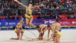 Злато за ансамбъла на световната купа в София