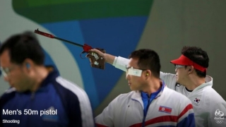 Кореец с трето олимпийско злато в стрелбата 