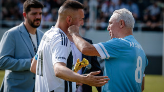 Футболната легенда Христо Стоичков сподели че много се радва че