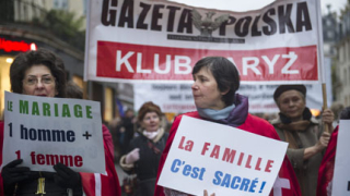 В Париж арестуваха противници на гей браковете