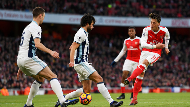 НА ЖИВО: Арсенал - Уест Бромич