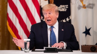 Президентът на САЩ Доналд Тръмп обяви че е знак за