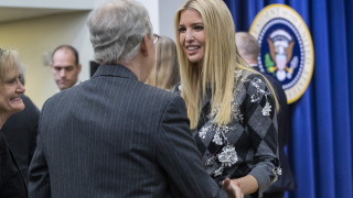 Дъщерята на американския президент Доналд Тръмп и негов съветник Иванка не