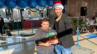 Кирил Динчев от ЦСКА за пореден път се включи в благотворителна