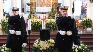 Жителите на Гданск се простиха с кмета на града Павел