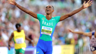 Бразилецът Алисон дос Сантос спечели титлата на 400 метра с