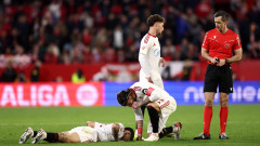 Севиля и Алавес завършиха 1:1 в мач с три червени картона