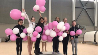 Президентът на БФХГ Илиана Раева и трикратната световна шампионка Мария