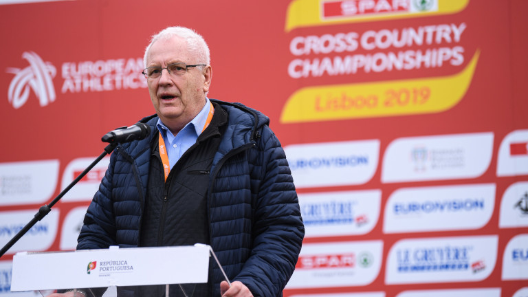 Президентът на Европейската атлетика норвежецът Свен Арне Хансен е получил