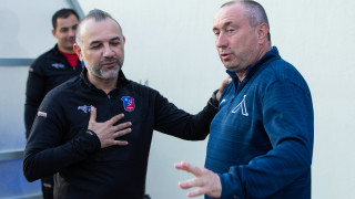 Треньорът на Левски Станимир Стоилов говори след днешната контрола с