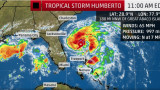  Тропическата стихия “Умберто” прерасна в вихър от първа категория 