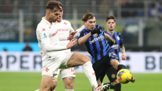 Интер постигна победа с 2 1 в домакинството си на Фиорентина На