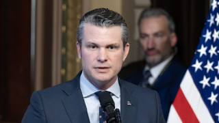 Министърът на отбраната на САЩ Питър Хегсет заяви пред американски