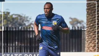 Световният рекордьор на 100 метра Юсейн Болт се присъедини към австралийския Сентрал