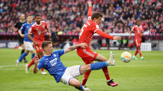 Шампионът на Германия Байерн Мюнхен завърши наравно 1 1 срещу Хофенхайм