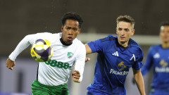 Левски - Берое 1:0, Сангаре изведе "сините" напред в резултата