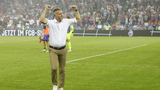 Старши треньорът на Базел Алекс Фрай не скри радостта си