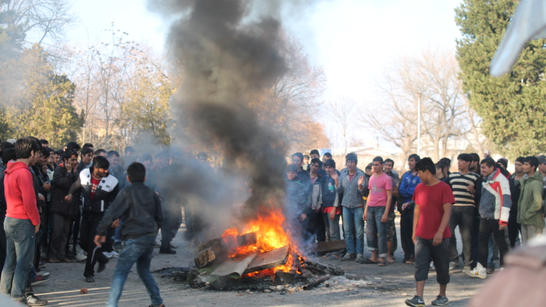 100 000 лв. са щетите в бежанския център в Харманли