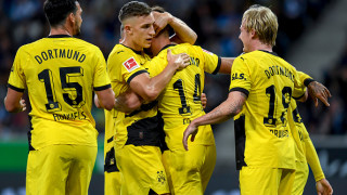 Борусия Дортмунд отпразнува победа с 3 1 като гост на Хофенхайм
