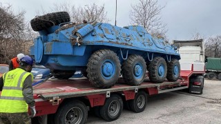 БТР-ите ни поеха към Украйна