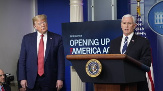 Вицепрезидентът на САЩ Майк Пенс заяви по време на редовния